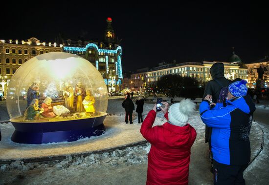 Russia New Year Festive Season Preparations