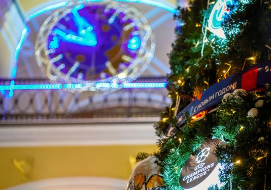 Russia New Year Festive Season Preparations