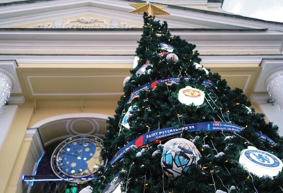 Russia New Year Festive Season Preparations