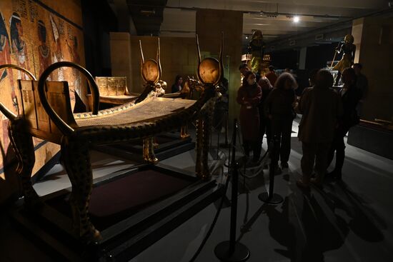 Russia Tutankhamun Treasures Exhibition