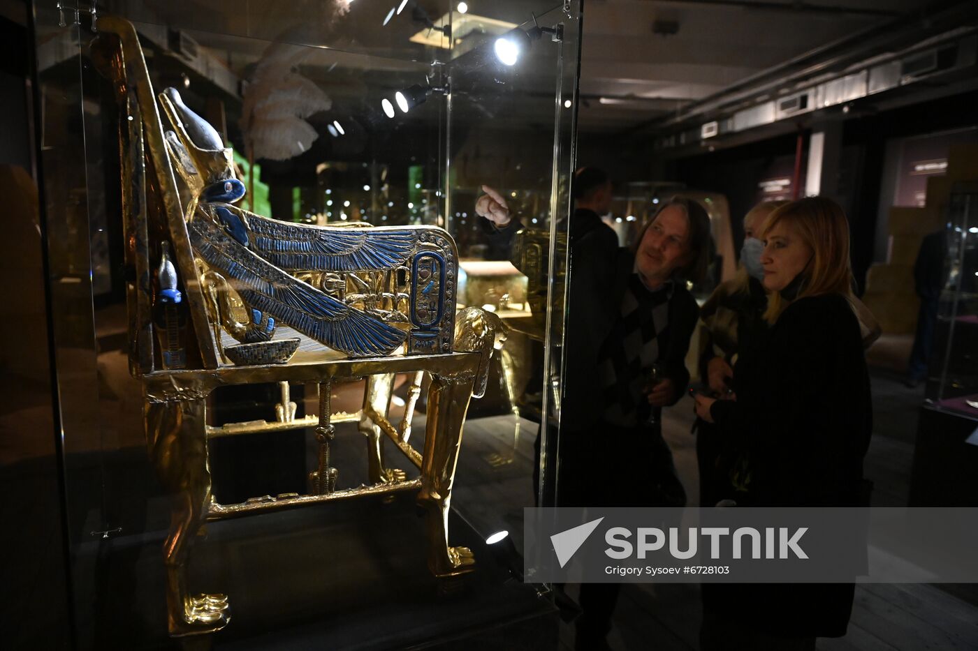 Russia Tutankhamun Treasures Exhibition
