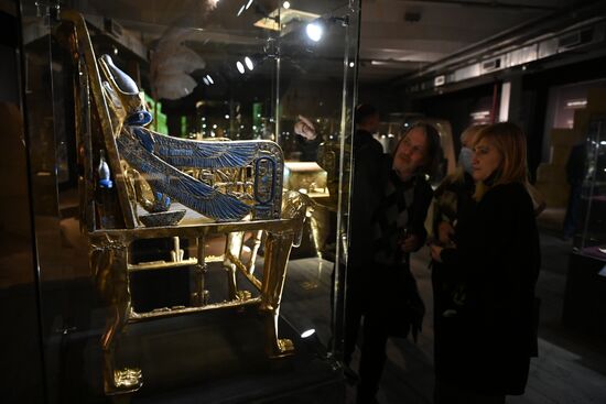 Russia Tutankhamun Treasures Exhibition