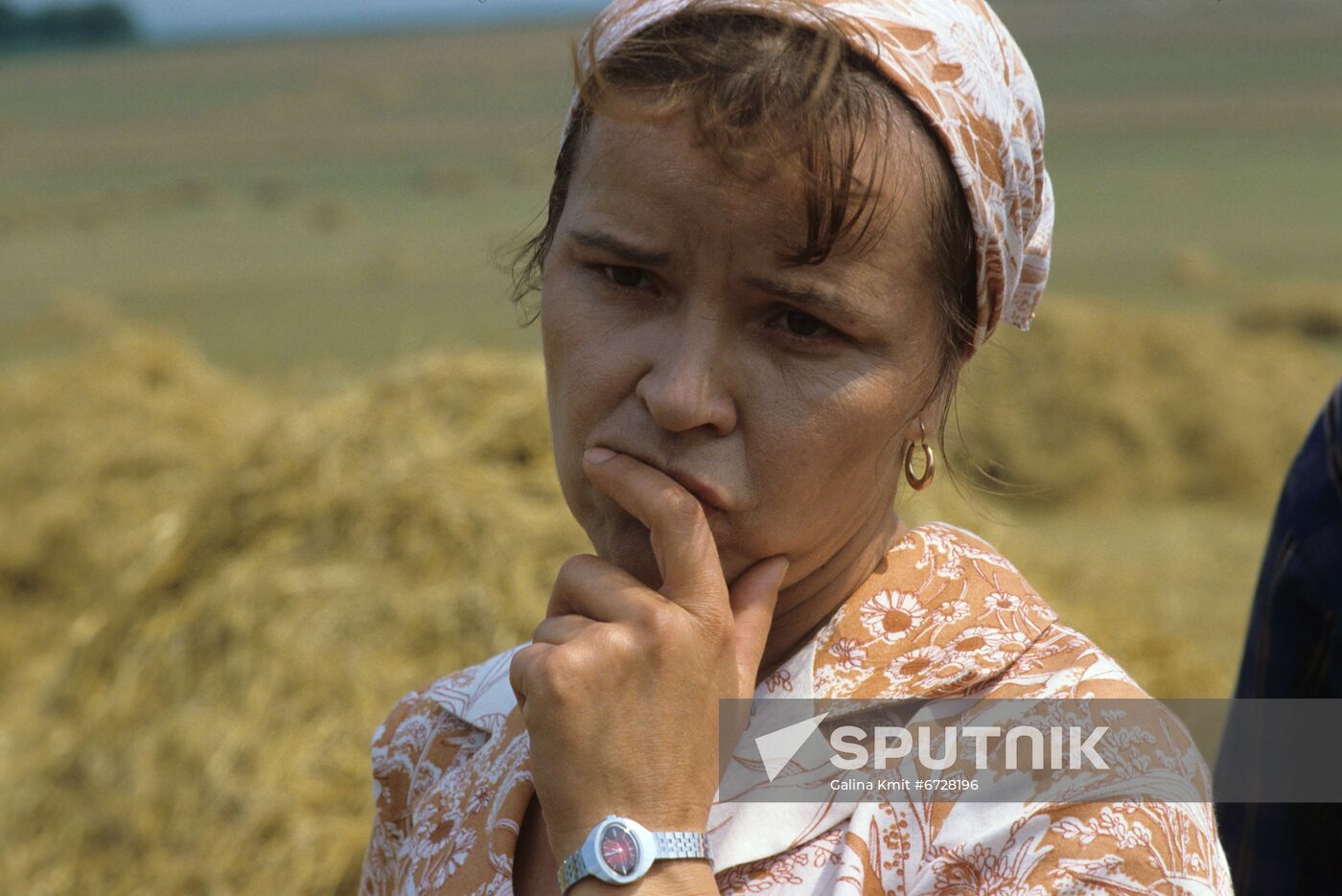 Soviet actress Tamara Syomina