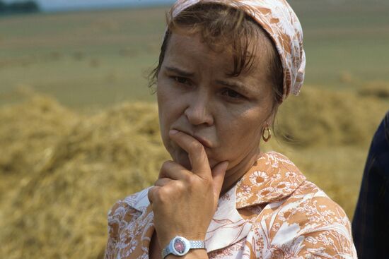 Soviet actress Tamara Syomina
