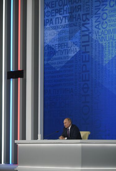 Russia Putin News Conference