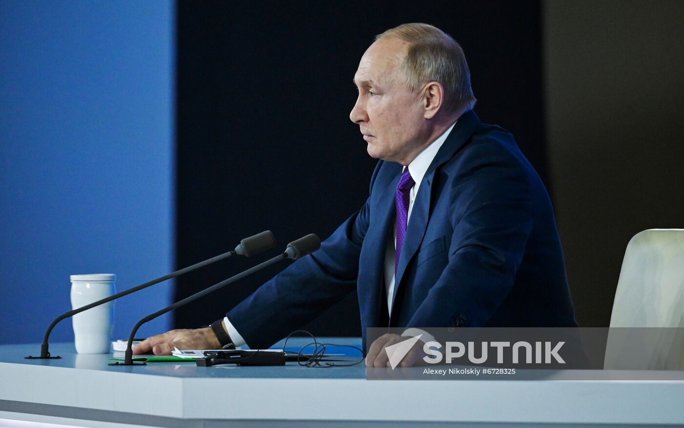 Russia Putin News Conference