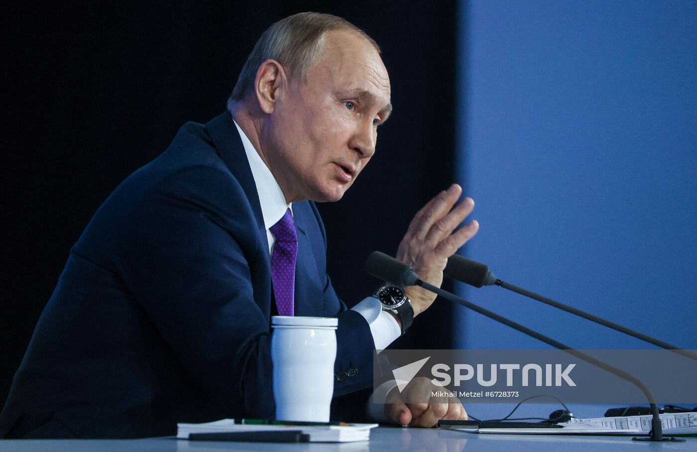 Russia Putin News Conference