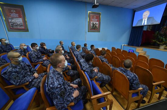 Russia Putin News Conference Broadcasting