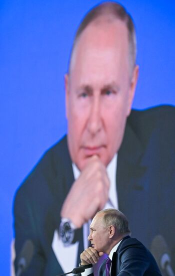 Russia Putin News Conference