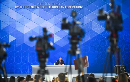 Russia Putin News Conference