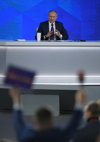 Russia Putin News Conference