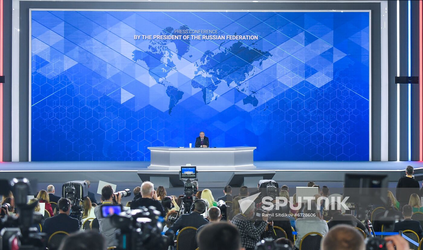 Russia Putin News Conference