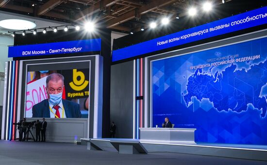 Russia Putin News Conference