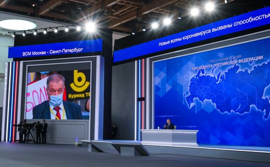 Russia Putin News Conference