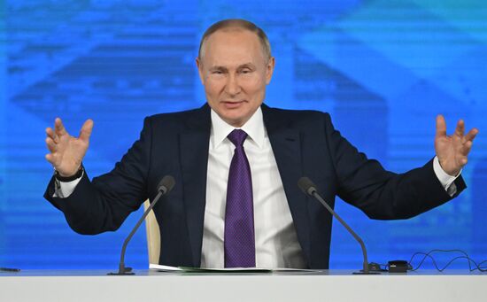 Russia Putin News Conference