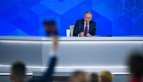 Russia Putin News Conference