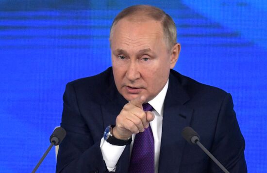 Russia Putin News Conference