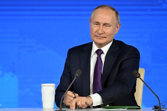 Russia Putin News Conference