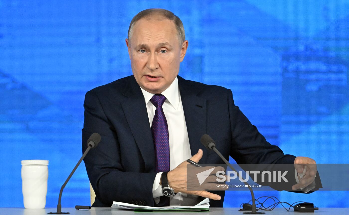 Russia Putin News Conference