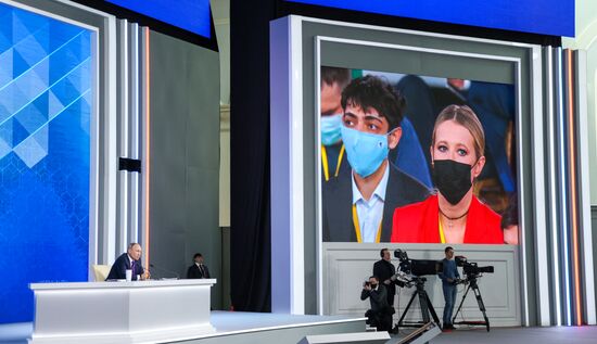 Russia Putin News Conference