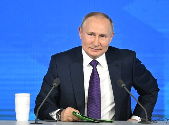 Russia Putin News Conference