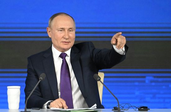 Russia Putin News Conference