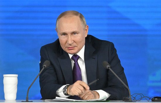 Russia Putin News Conference