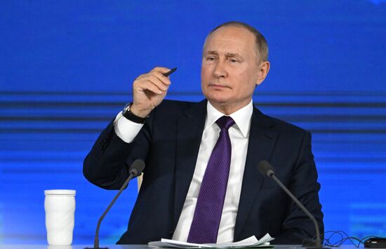 Russia Putin News Conference