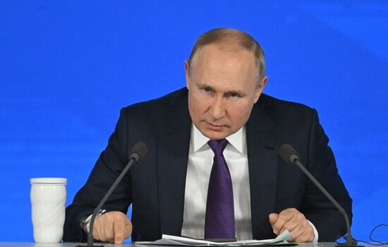 Russia Putin News Conference