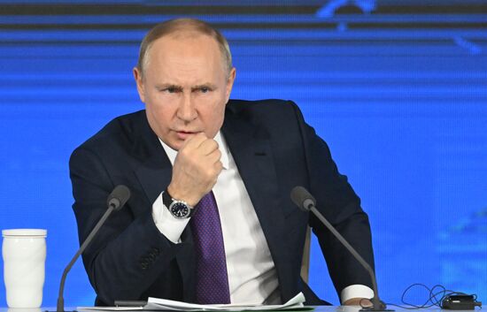 Russia Putin News Conference