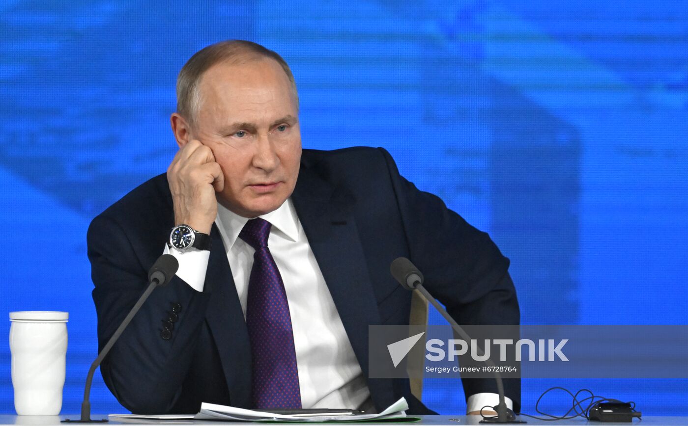 Russia Putin News Conference