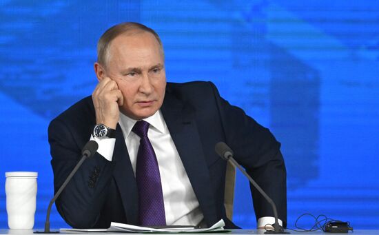 Russia Putin News Conference