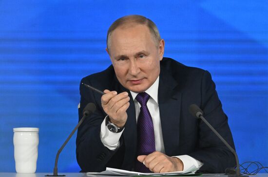 Russia Putin News Conference