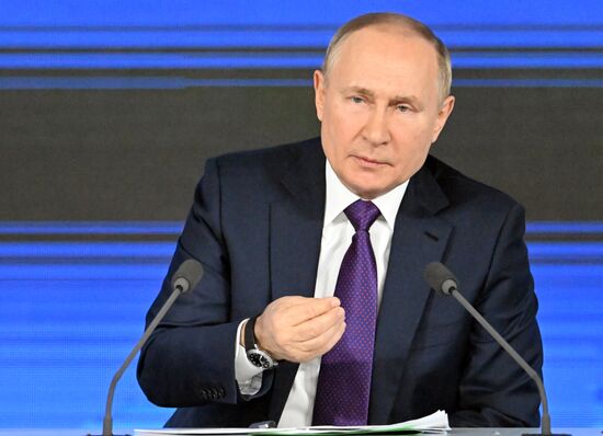 Russia Putin News Conference