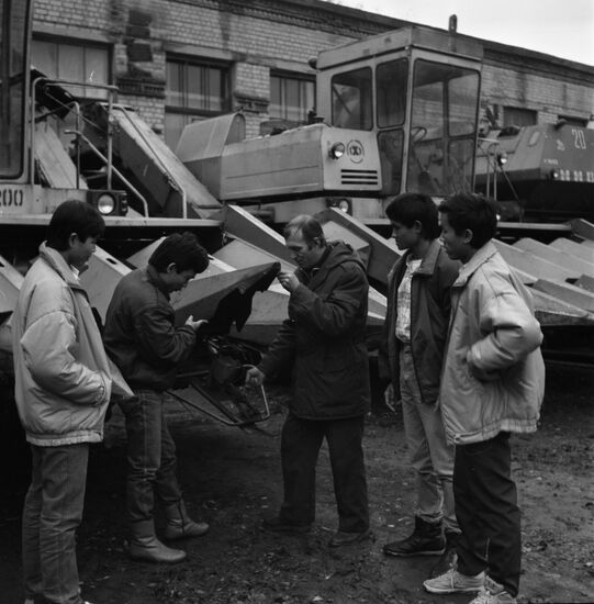 Foreign students in Soviet Union