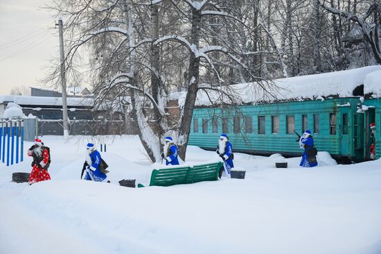 Russia Defence New Year Festive Season