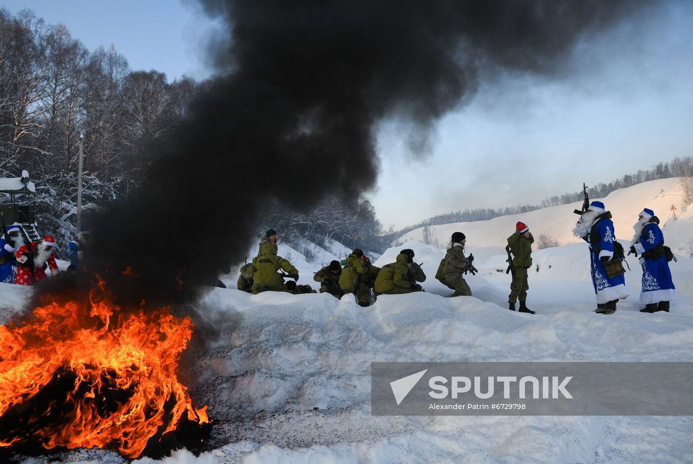 Russia Defence New Year Festive Season