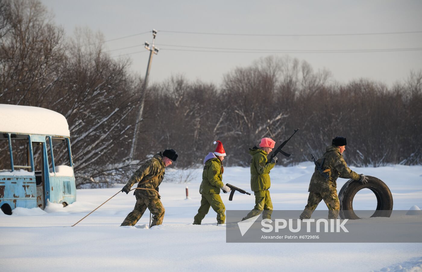 Russia Defence New Year Festive Season