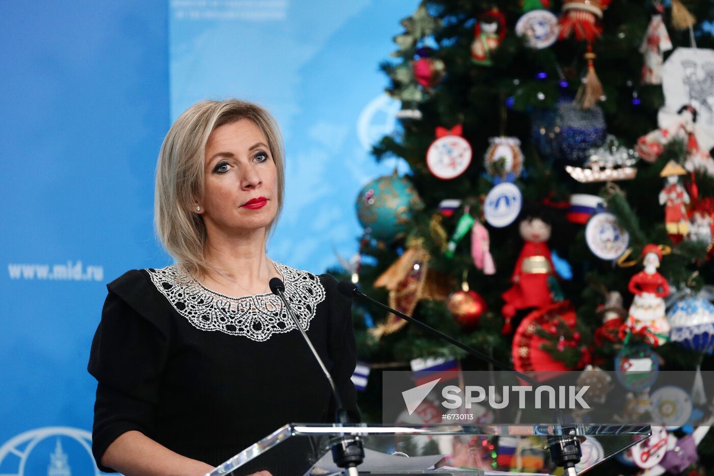 Russia Zakharova Briefing