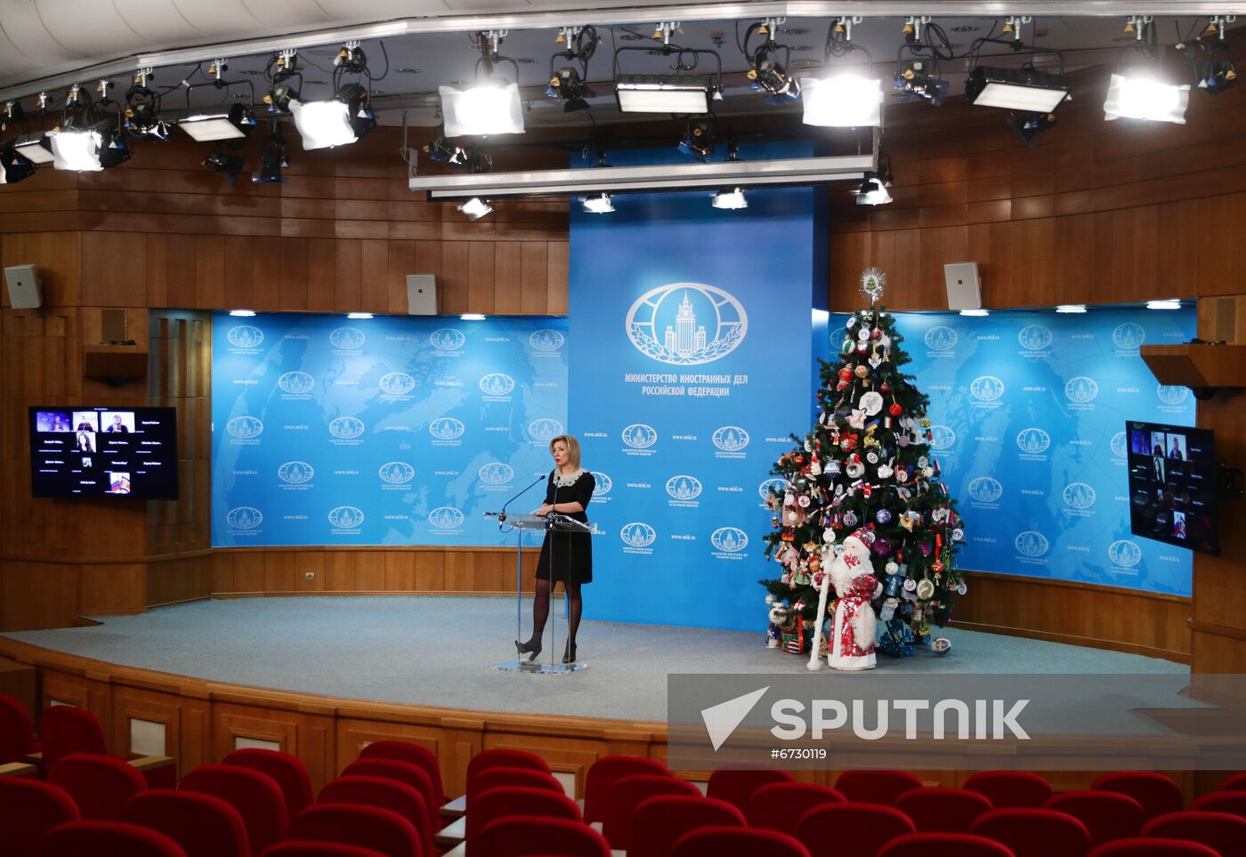 Russia Zakharova Briefing