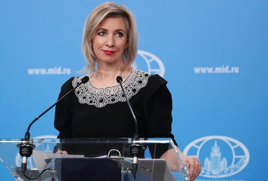 Russia Zakharova Briefing