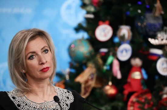 Russia Zakharova Briefing