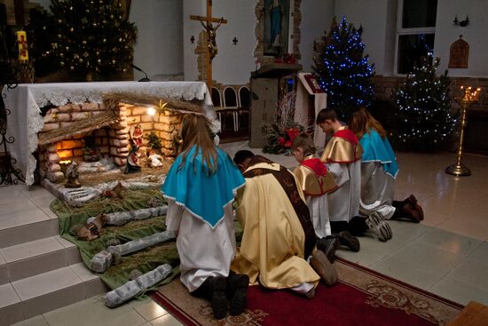 Russia Religion Catholic Christmas