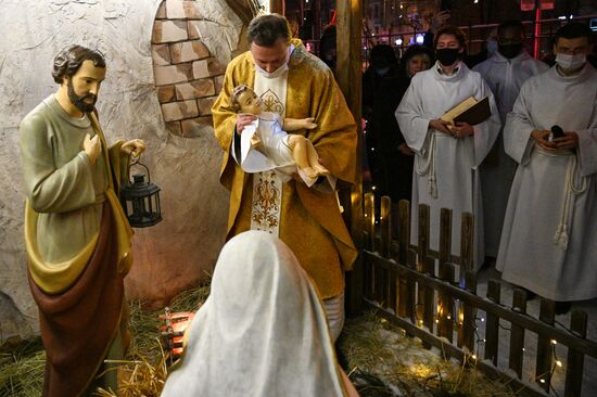 Russia Religion Catholic Christmas Celebration