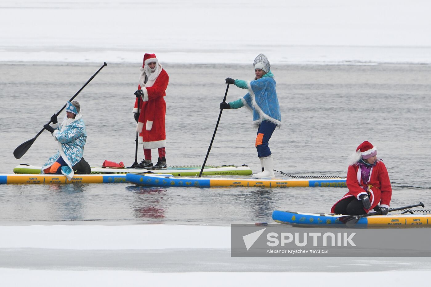 Russia New Year Festive Season Preparations