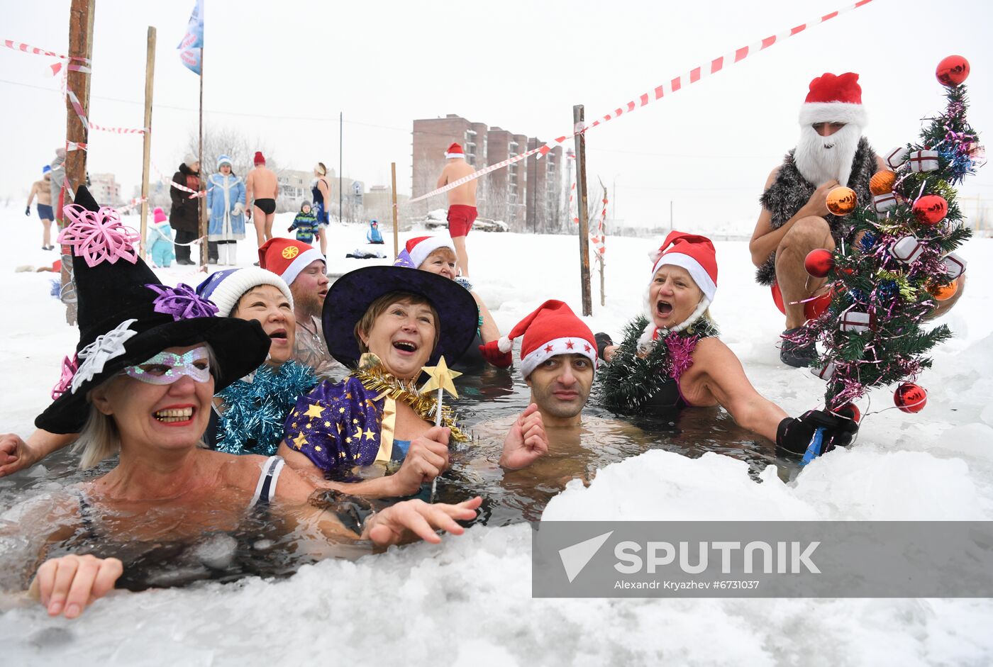 Russia New Year Festive Season Preparations