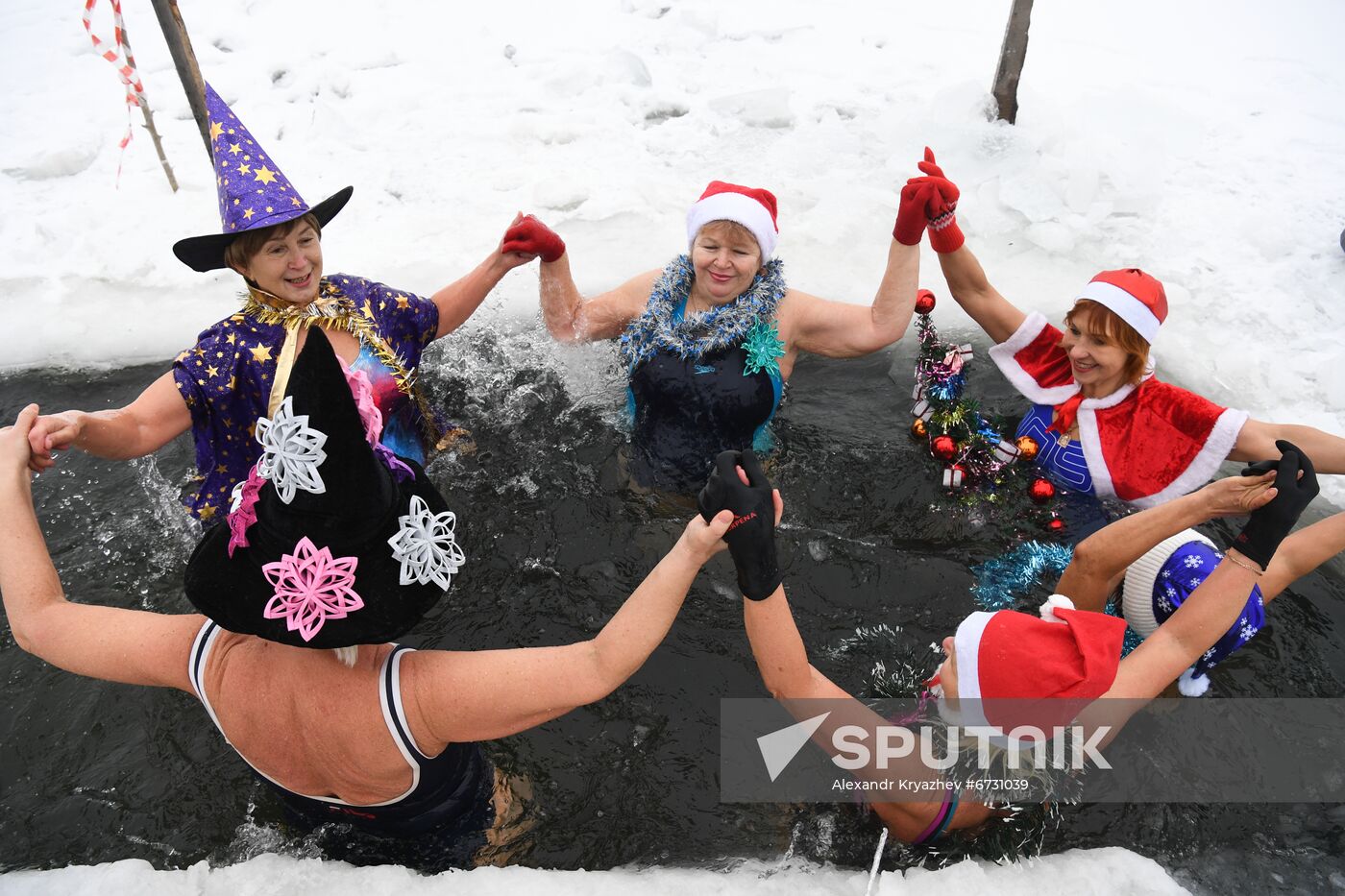 Russia New Year Festive Season Preparations