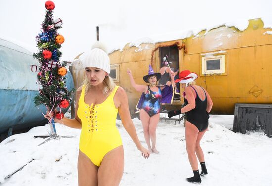 Russia New Year Festive Season Preparations 