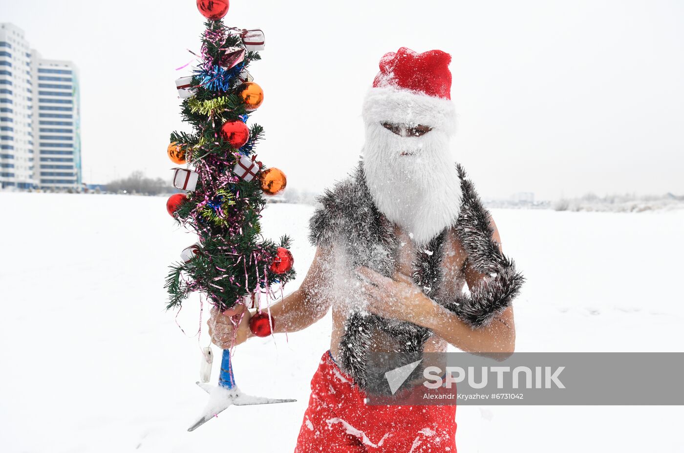 Russia New Year Festive Season Preparations