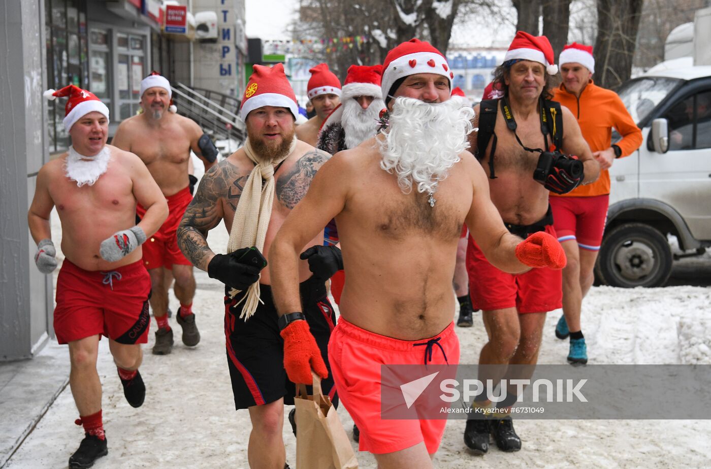 Russia New Year Festive Season Preparations 